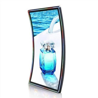 کیسینو سلاٹ مشین کے لیے فیکٹری OEM 55inch 4K خمیدہ سرفیس ٹچ مانیٹر LED بار