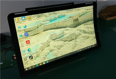 23 "ٹیبل سلاٹ گیمز اسکرین کے لئے مڑے ہوئے LCD